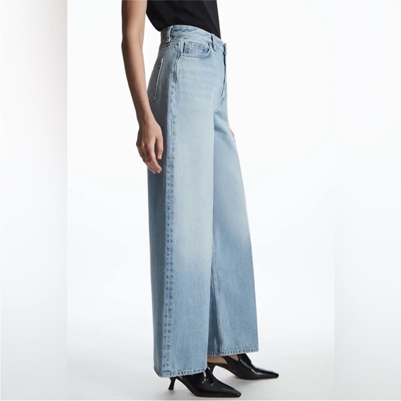 Anthropologie COS Tide High Rise Wide Leg Jeans - Picture 1 of 8